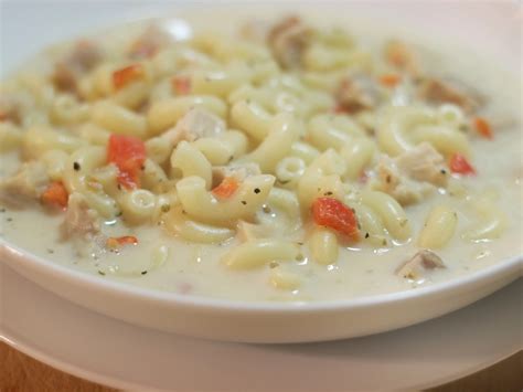 Chicken Alfredo and Roasted Red Pepper Soup - Alaska Dinner Factory