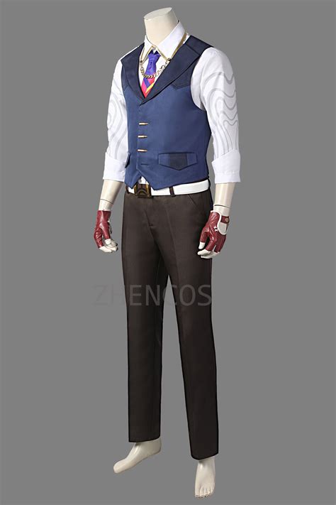 Valorant Chamber Costume Valorant Chamber Cosplay Men's Outfit Men's Costume Valorant Chamber ...