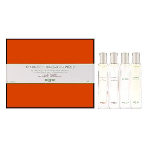 Hermes - Hermes The Gardens Collection Coffret Perfume Gift Set for Women, 4 Pieces - Walmart ...