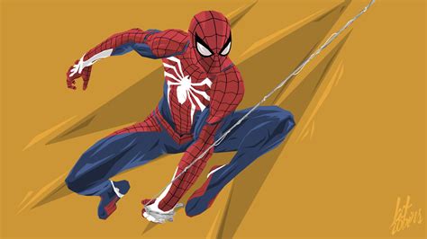 Spider Man Insomniac Suit Fan Art : r/SpidermanPS4