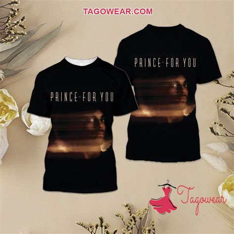 Prince For You Album Cover Shirt - Tagowear