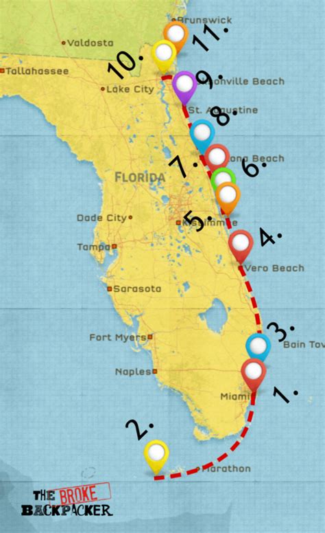 Epic Florida Road Trip Guide For July 2019 - California To Florida Road ...