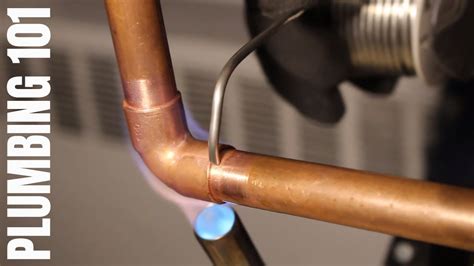 How To Solder Copper Pipe (Complete Guide) Plumbing 101 - YouTube