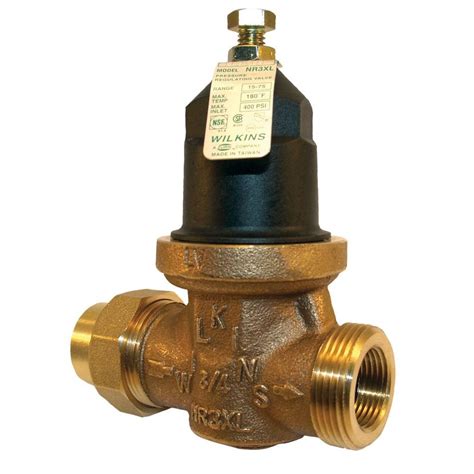 Zurn-Wilkins 1 in. No Lead Brass Water Pressure Reducing Valve-1-NR3XL - The Home Depot