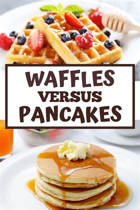 Waffles VS Pancakes - Insanely Good