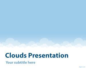 Clouds PowerPoint Template