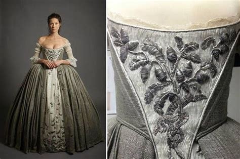 Outlander Claire wedding dress costume gown | Outlander wedding dress ...