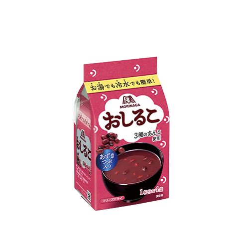 Morinaga Oshiruko 4p | Nijiya Online Store - Japanese grocery and more