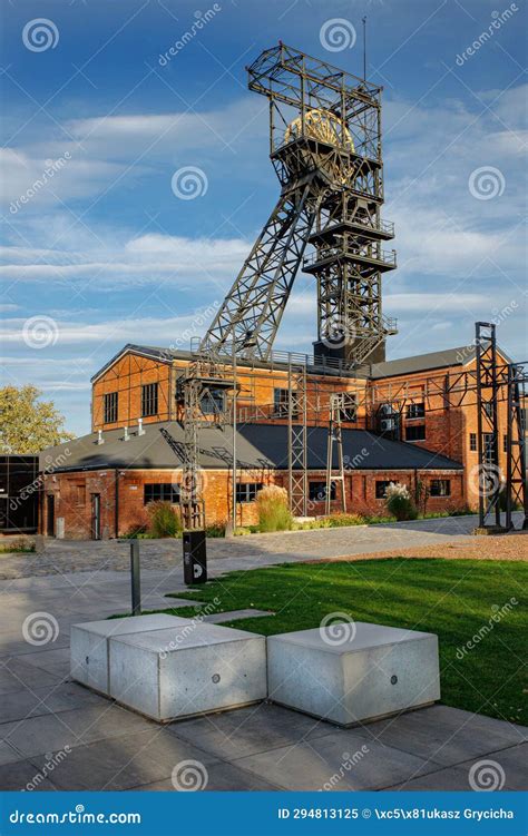 Historic Coal Mine Ignacy Niewiadom Rybnik Stock Image - Image of town, city: 294813125