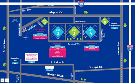 Trudeau Airport Parking Map