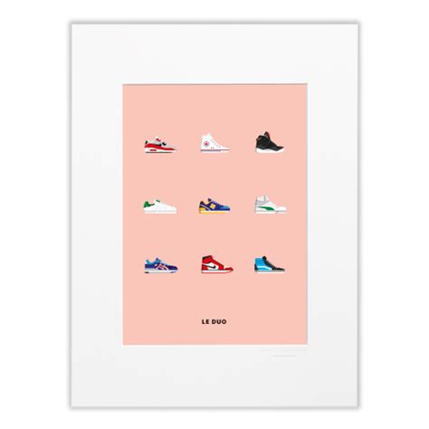 Le duo poster - sneakers