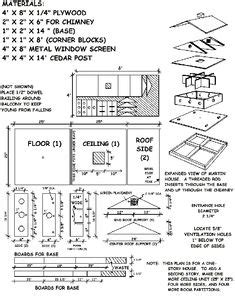 How to Build a Purple Martin House