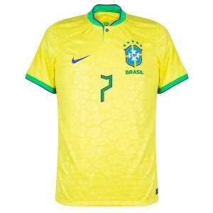 BRAZIL HOME JERSEY WORLD CUP 2022 L.PAQUETA