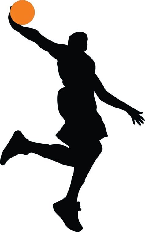 Michael Jordan Dunk Silhouette at GetDrawings | Free download