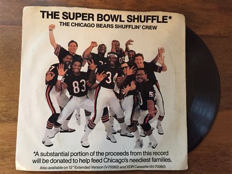 #TBT #Vinyl The Chicago Bears, Super Bowl Shuffle, 1985 – Social Geek Blog