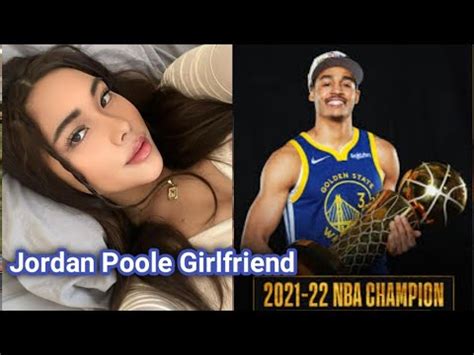 Jordan Poole Girlfriend: All you need to know about Kim Cruz