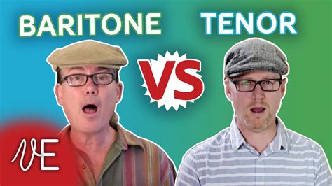 The Difference between the Tenor and Baritone Voice Types