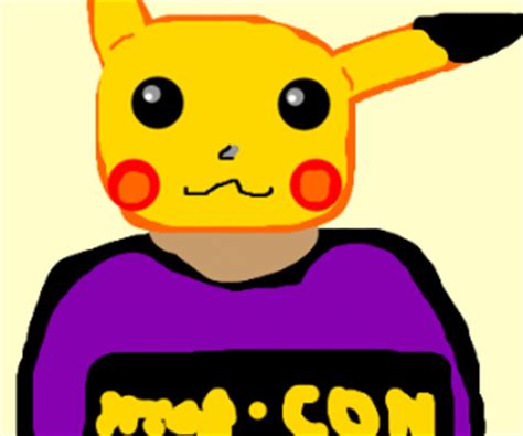 Pikachu cosplay as a Furry - Drawception