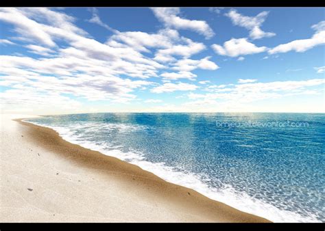 Serene Beach by Lady-Trevelyan on DeviantArt