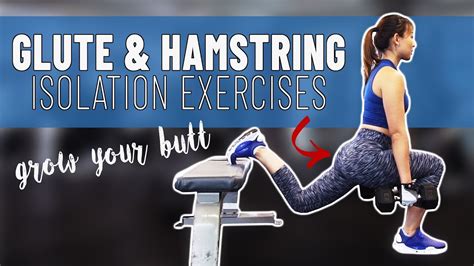 Gym Glute & Hamstring Exercises for Women | Joanna Soh - YouTube