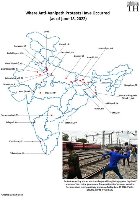 Agnipath scheme: Protesters block railway tracks in Bengal’s Sealdah ...