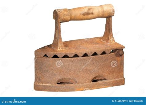 Antique Iron stock image. Image of isolated, appliance - 14565769