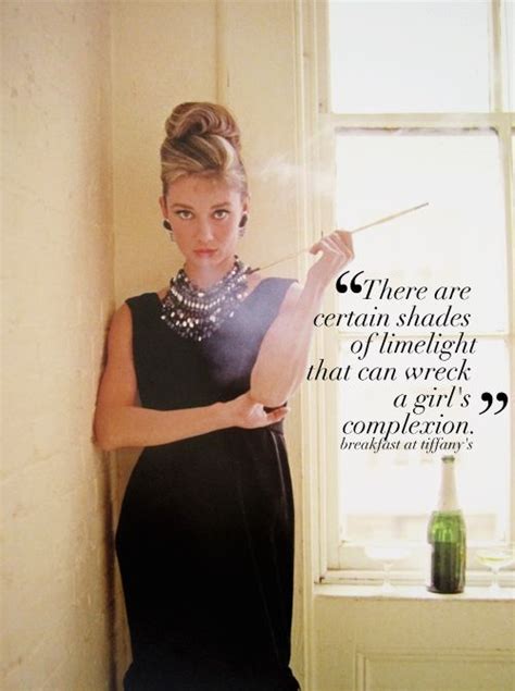 music & lyrics & words.: Quote: Holly Golightly | Breakfast at tiffany's quotes, Breakfast at ...