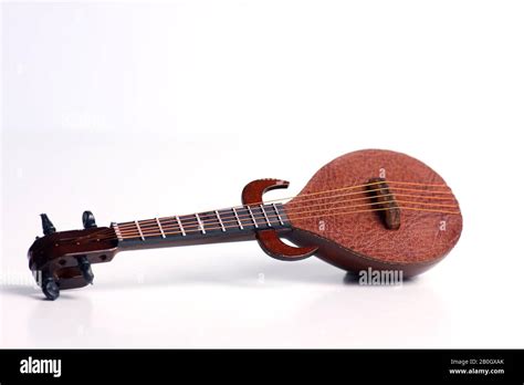 rebab, arabic musical instrument, isolated on white background. Image ...