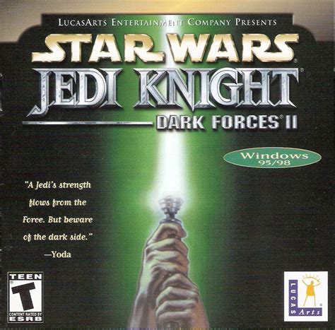 Star Wars: Jedi Knight - Dark Forces II cover or packaging material - MobyGames