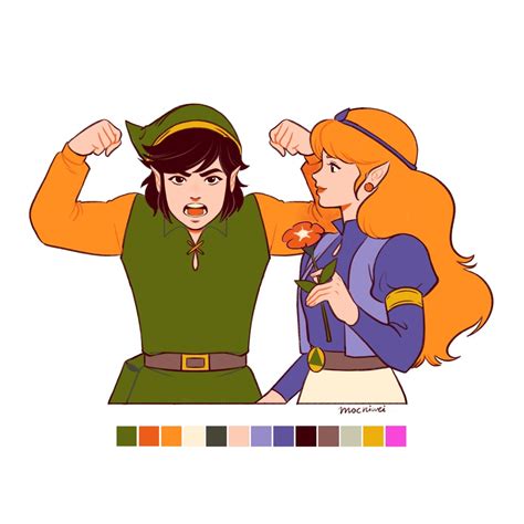 Hey I Draw : The Legend of Zelda: the Animated Series (1989)...