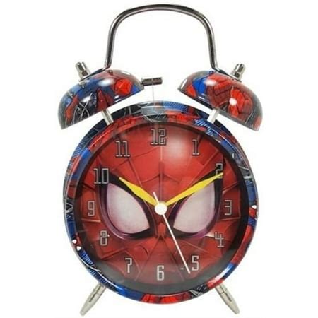 Spider-Man Twin Bell Alarm Clock - Walmart.com