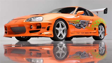 Paul Walker's '10-second' Orange Supra Fetched $550,000 At Auction!