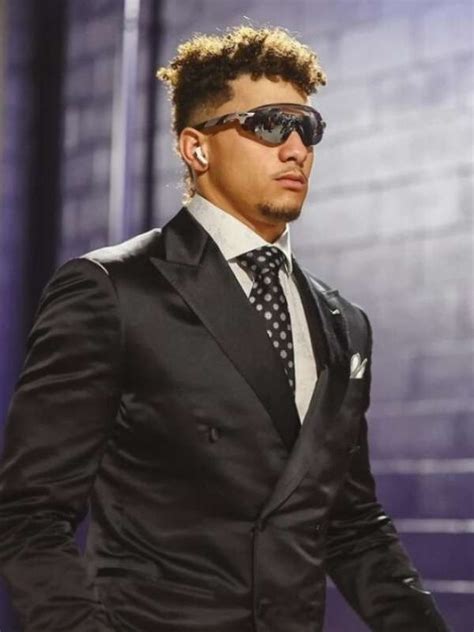 Patrick Mahomes Black Suit - Jacket Hub