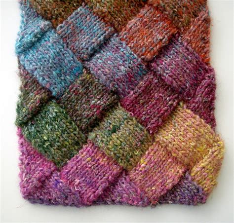 Entrelac Scarf – Freckles & Purls