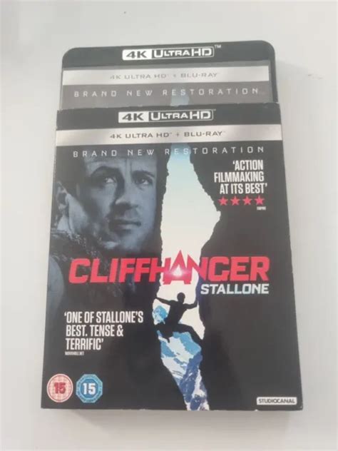 CLIFFHANGER 4K ULTRA-HD (4K UHD Blu-ray) Sylvester Stallone Janine ...