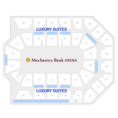 Mechanics Bank Arena Suites for Rent | Suite Experience Group