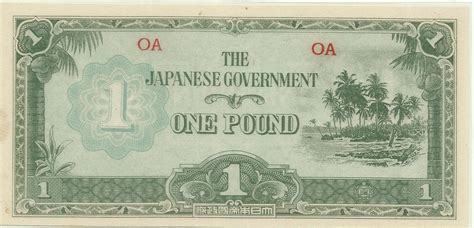 mizan matawang dan setem: Japanese Occupational Currencies - Oceania Island States