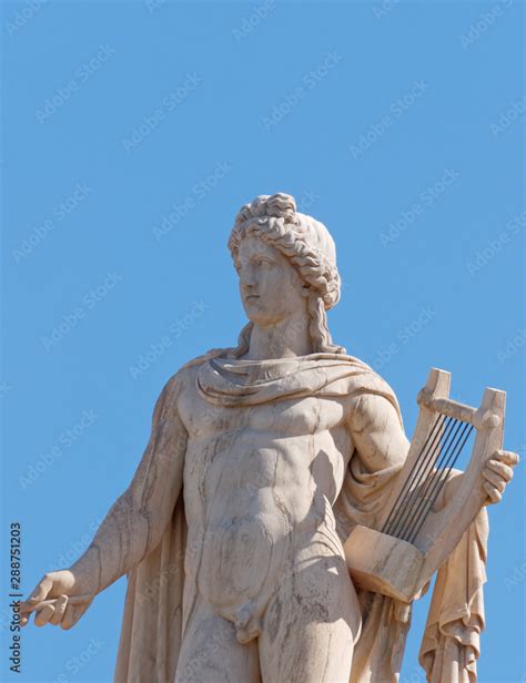 Greek God Apollo Statue