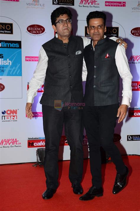 Parsoon Joshi, Manoj Bajpai at HT Mumbai's Most Stylish Awards 2015 in ...