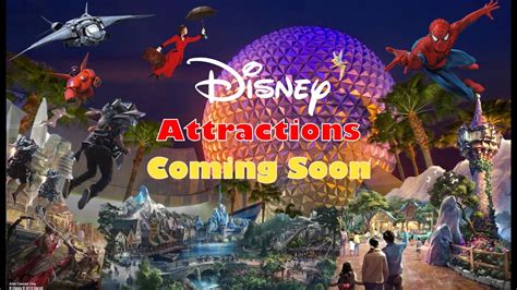 NEW Disney Attractions Coming to the Parks Around the World 2020-2023 - YouTube