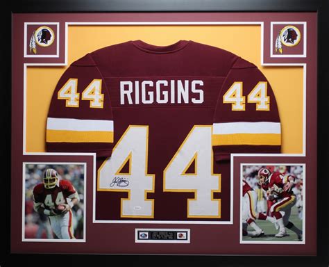 John Riggins Signed 35x43 Custom Framed Jersey (JSA COA) | Pristine Auction