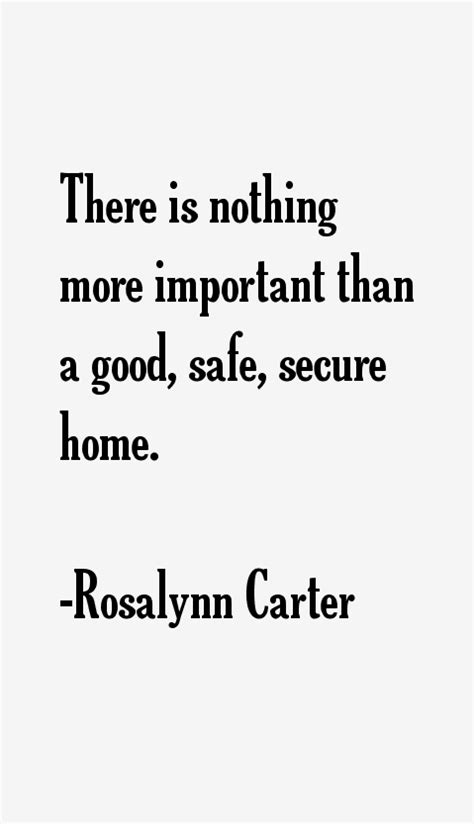 Rosalynn Carter Quotes & Sayings