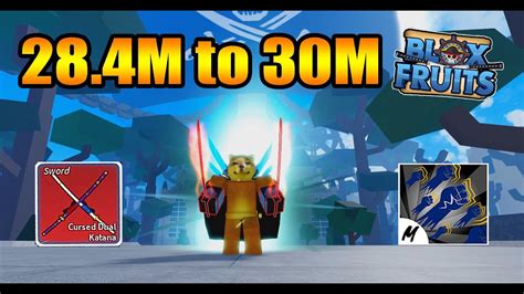 28.4M to 30M Bounty Hunt | Blox Fruits Live - YouTube