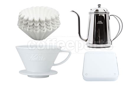 NEW Kalita 185 Wave Set INC Kalita Kettle, Wave, Filters and Aciaia Pearl | eBay