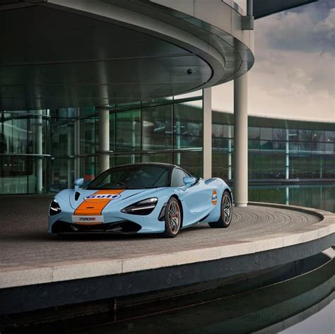 Check Out the McLaren 720S Wearing Gulf Colors