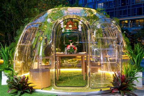 Hilton Manila Is Now Offering 'Vubble Pods' So You Can Isolate Outdoors