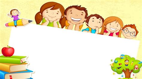 Books and children PowerPoint backgrounds | Cute powerpoint templates ...