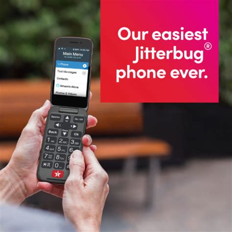 Jitterbug Flip2 Cell Phone for Seniors - Graphite, 1 - Kroger