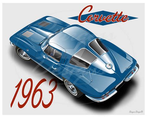 1963 Corvette Split Window by SturgessDesigns on DeviantArt