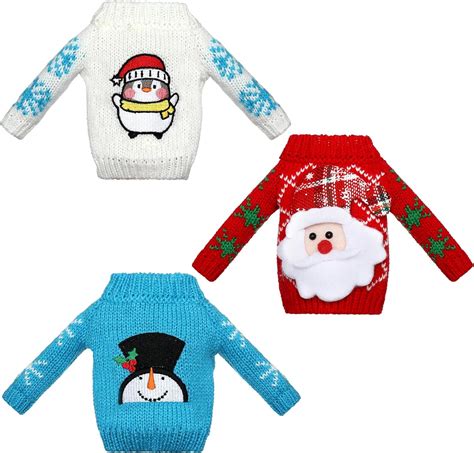 Amazon.com: 3 Pcs Christmas Elf Accessories Christmas Clothes Accessory ...